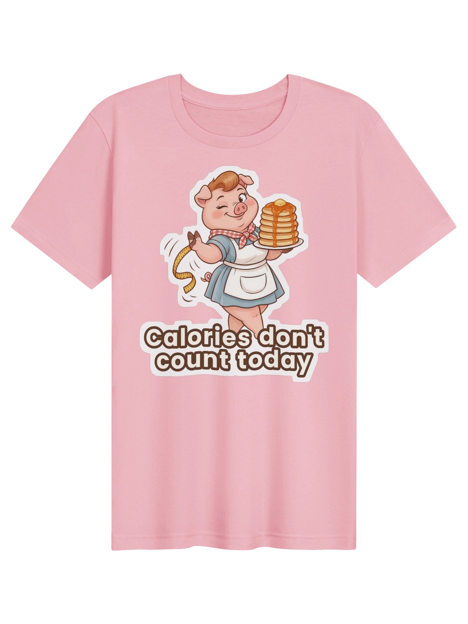 Dottie Tee – "Calories don't count today" product image (3)