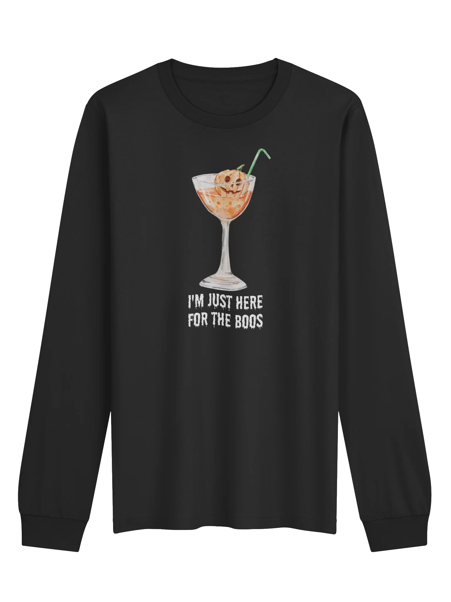 Just Here For The Boos / Long-Sleeve Tee product image (2)