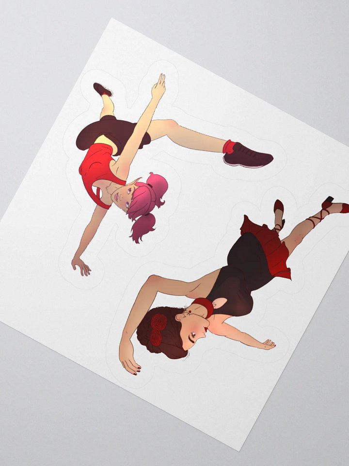 Panic and Marzi stickers product image (5)
