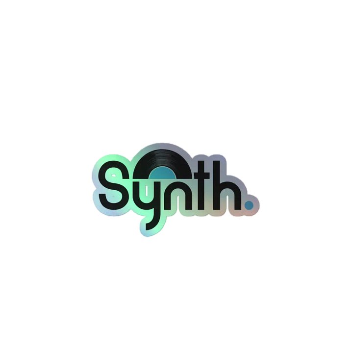 synth kiss cut sticker [limited] product image (1)