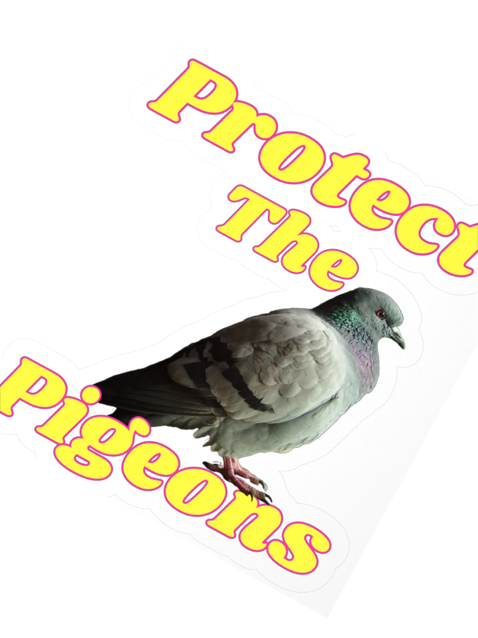 Protect The Pigeons Sticker product image (2)