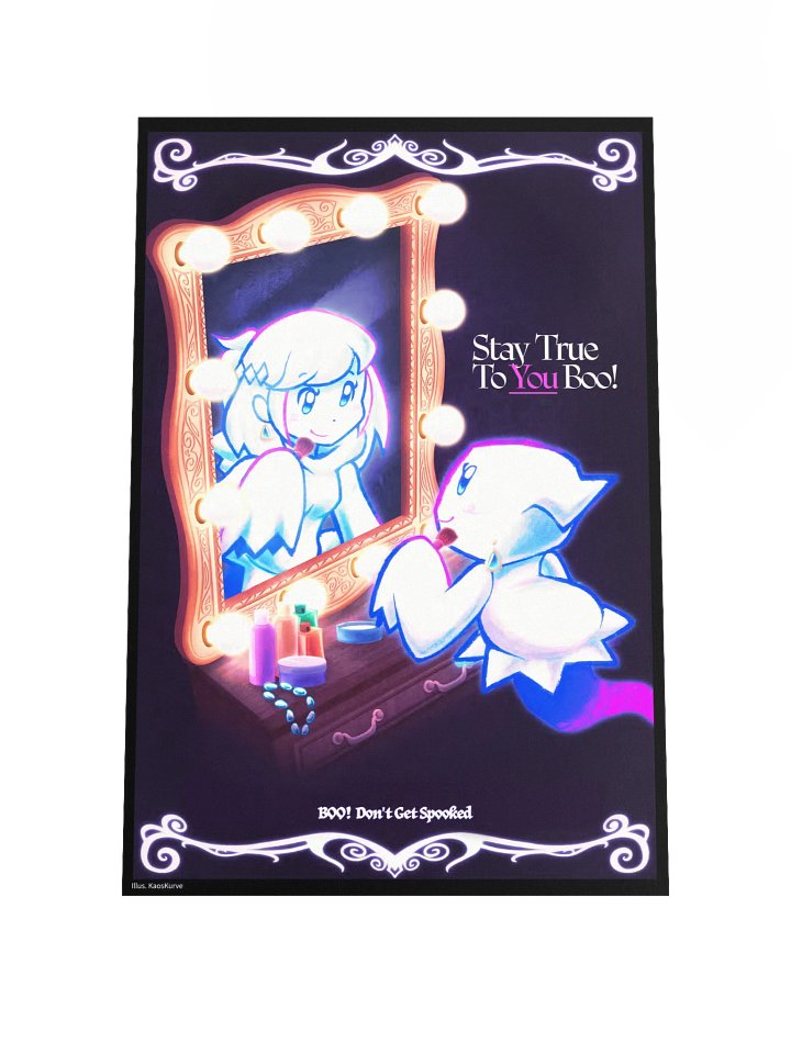 Stay True To You Boo! | (Motivational Matte Poster) product image (1)