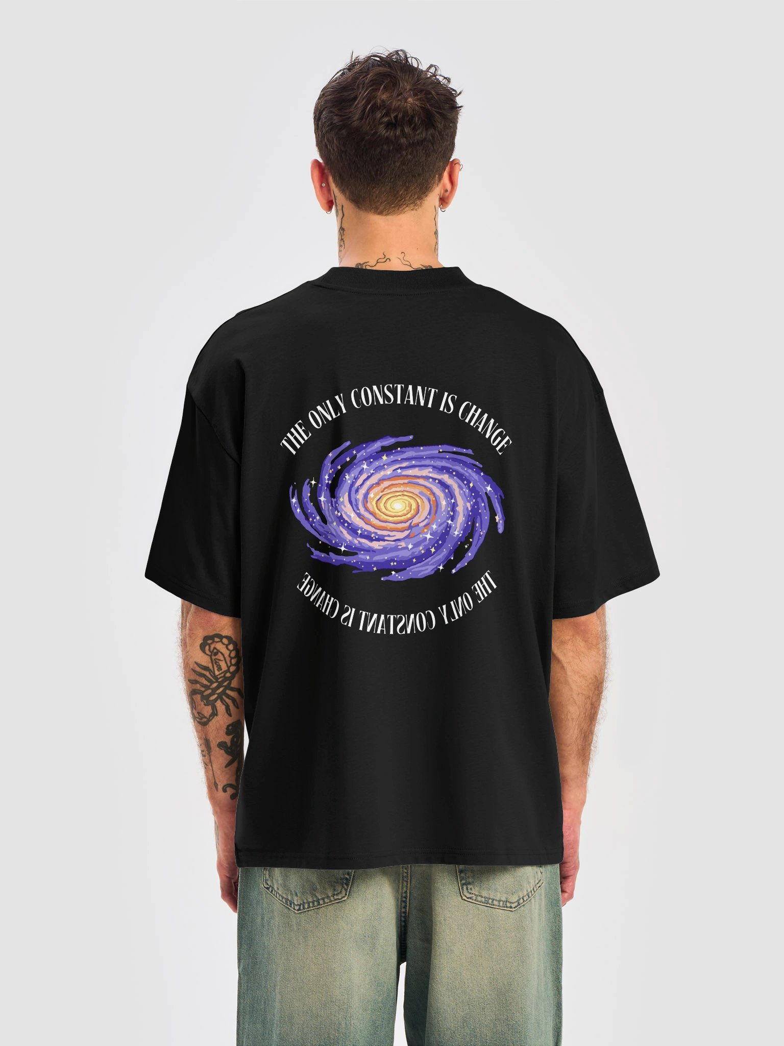 Stay Frisky Tee (Black/Purple) product image (4)