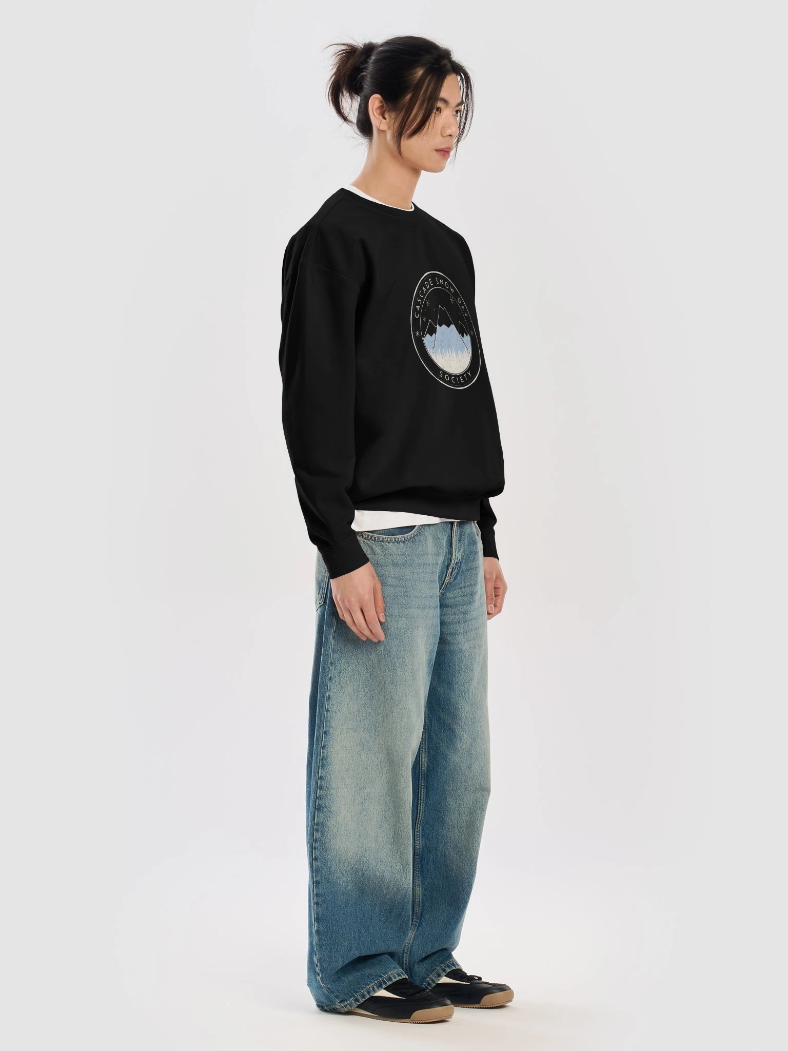 Men's Cascade Snow Day Society Crewneck product image (7)