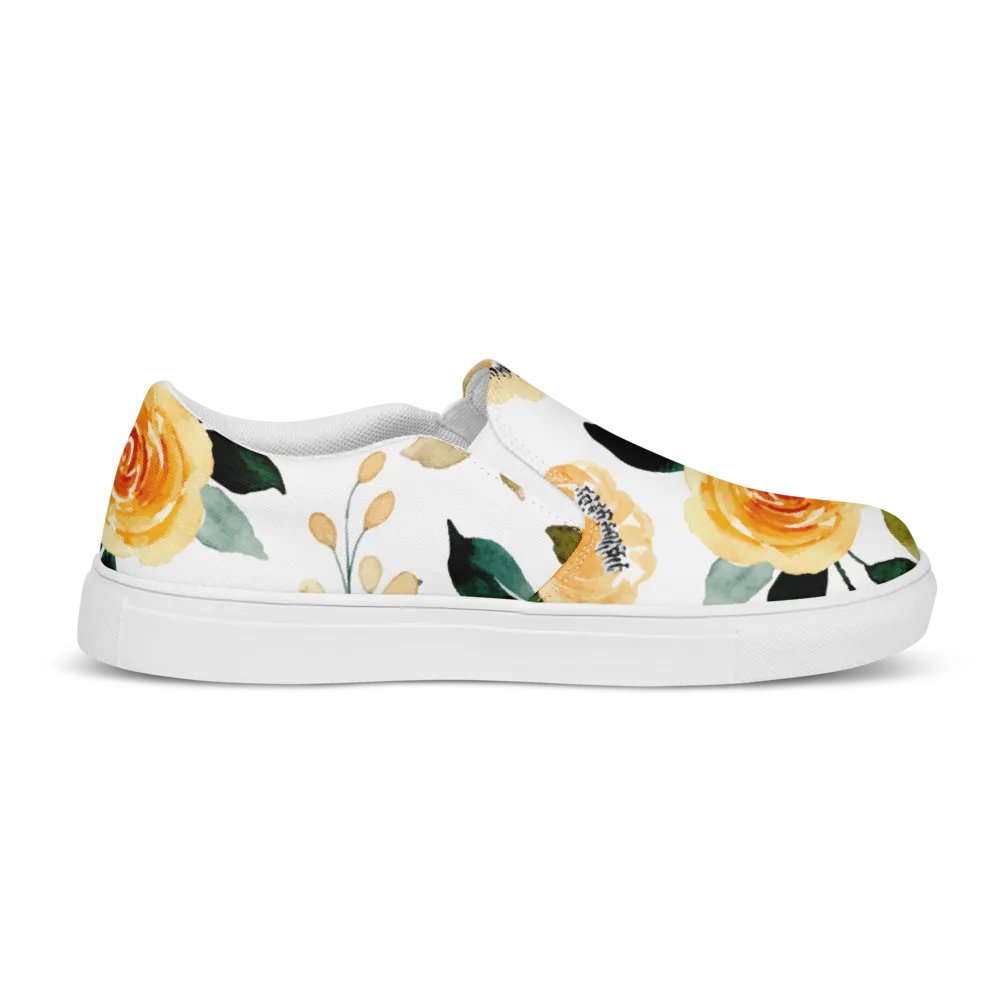 Yellow Rose Delight Slip-Ons product image (7)
