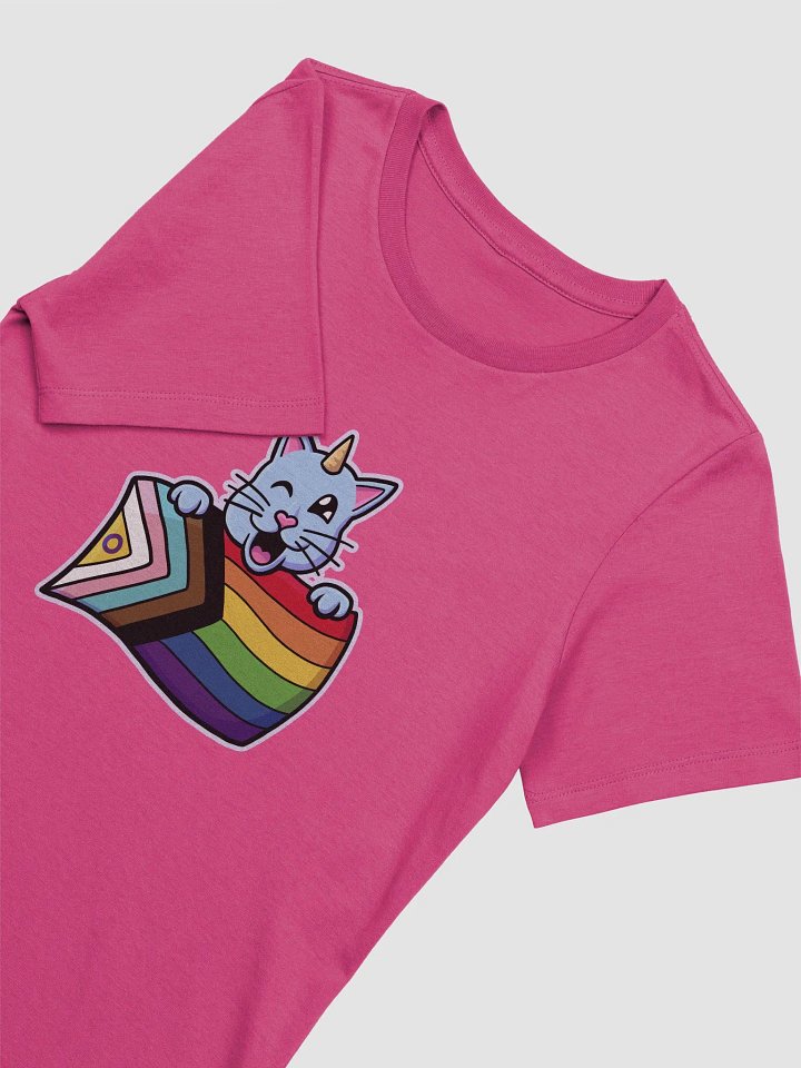 Progress Pride Kittycorn Femme Fit Tee product image (2)