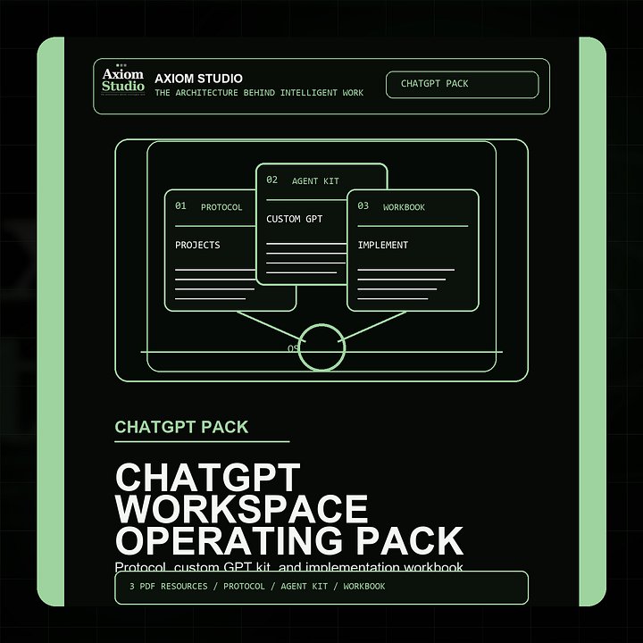 Axiom ChatGPT Workspace Operating Pack product image (1)