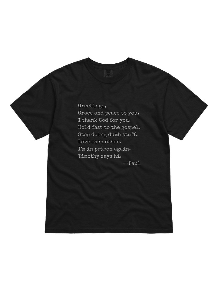 Paul, Summarized T-Shirt product image (8)