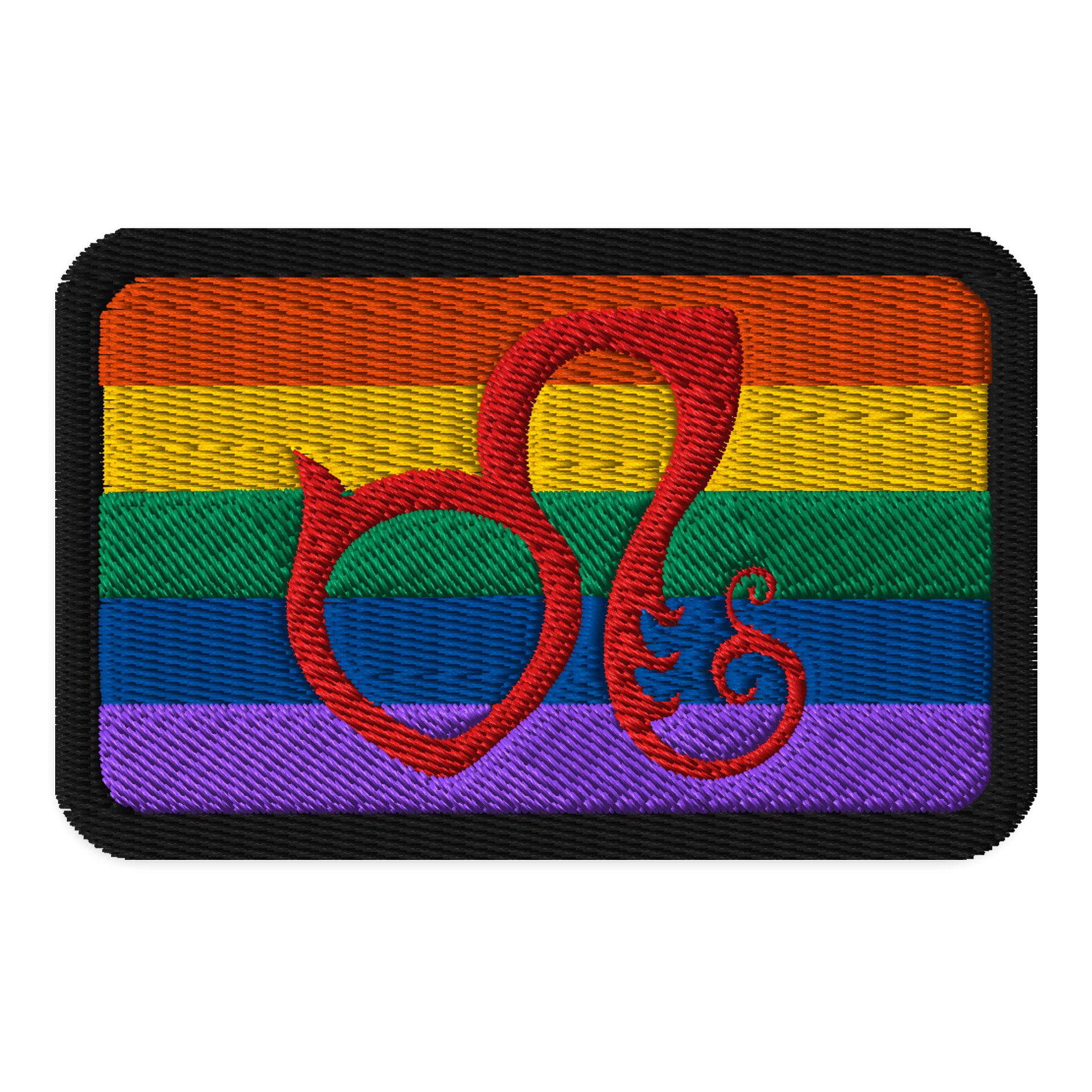 Zodiac Symbols Rainbow Patch - 06 - Leo product image (1)