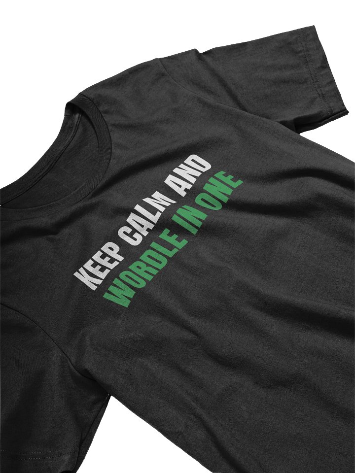 Keep Calm and Wordle in One T-Shirt product image (2)