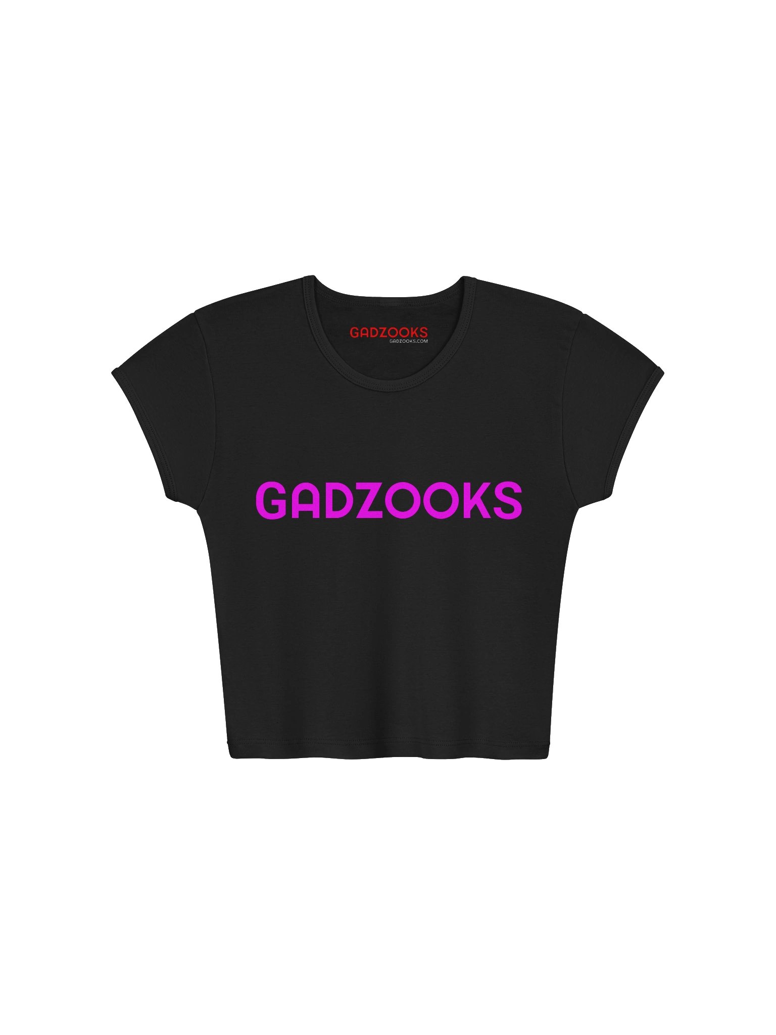 Gadzooks Logo Baby Tee in Magenta product image (1)