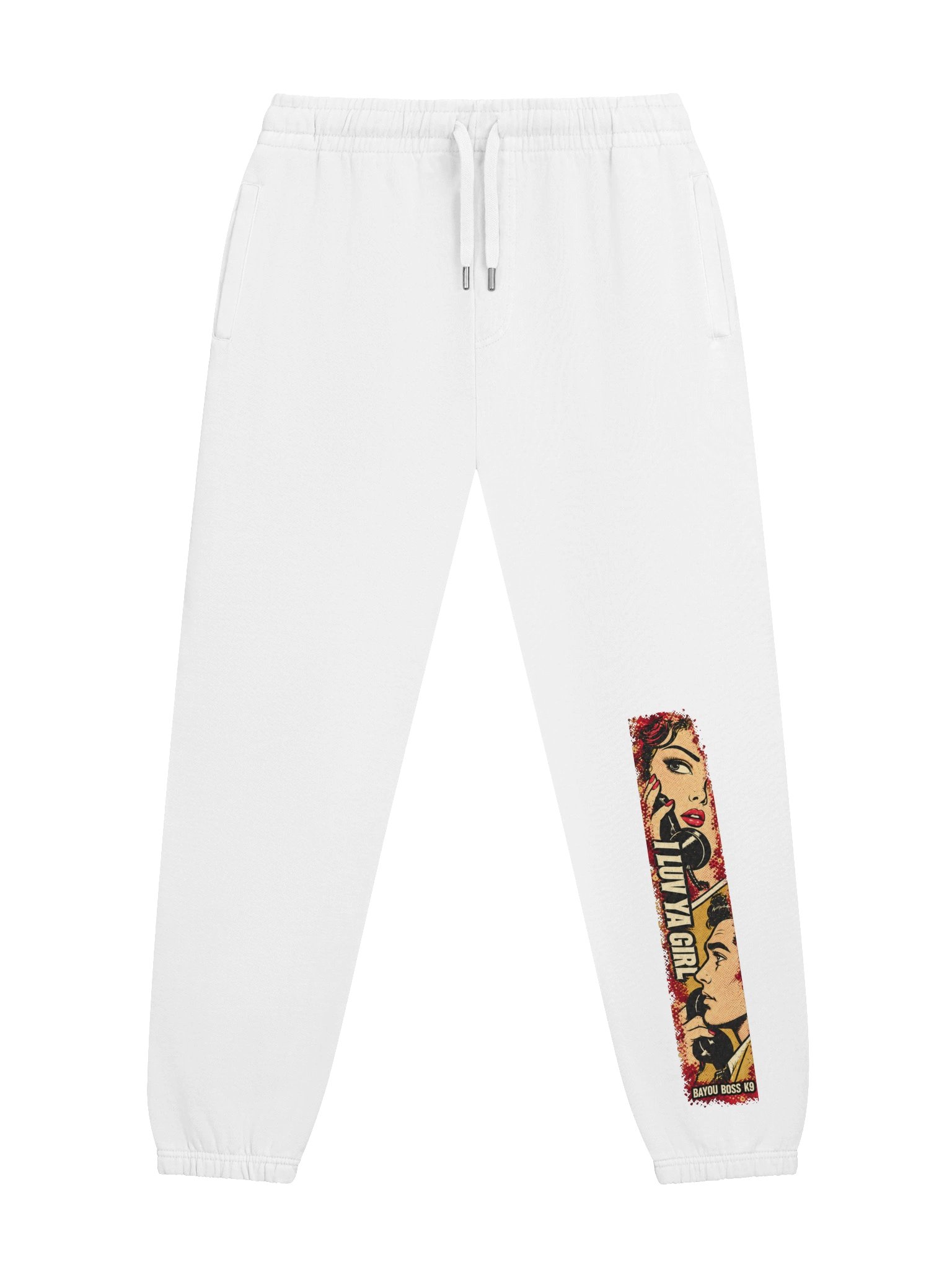 I Luv Ya Girl Vintage Romance Comic Joggers product image (21)