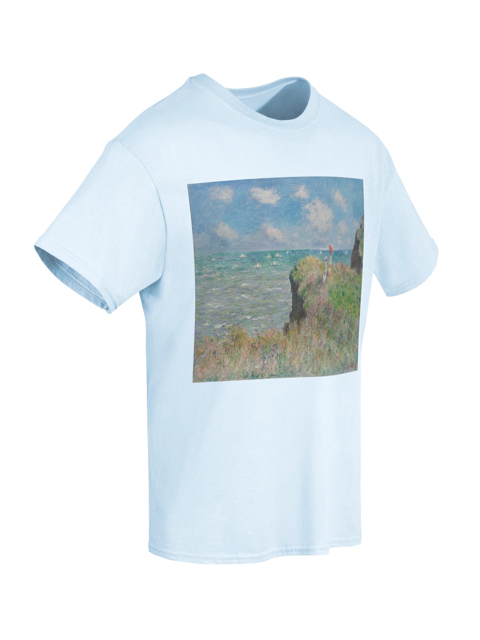 Seaside Impressionist Landscape Tee product image (6)