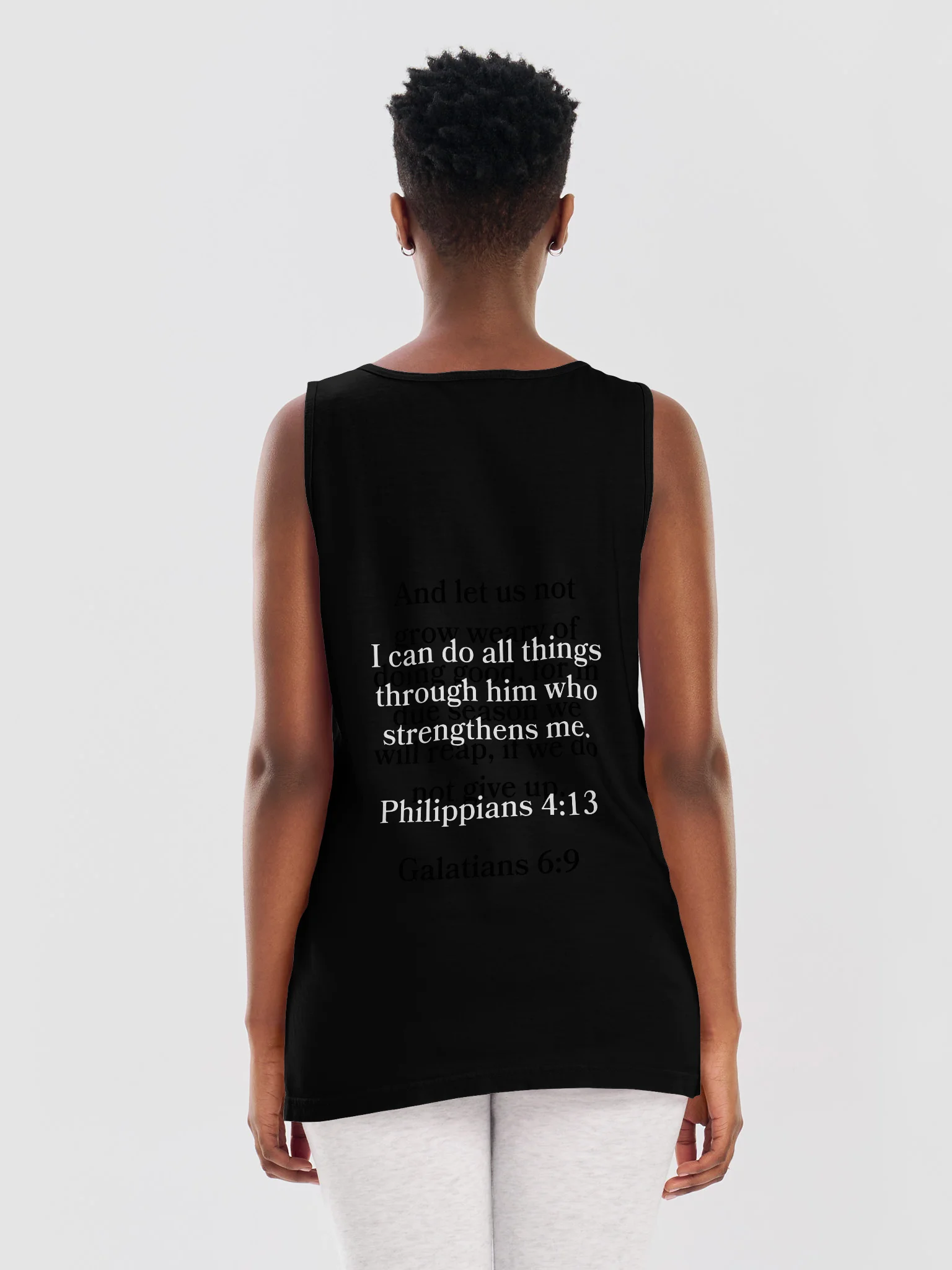 I Can Do All Things Through Him Tank product image (20)