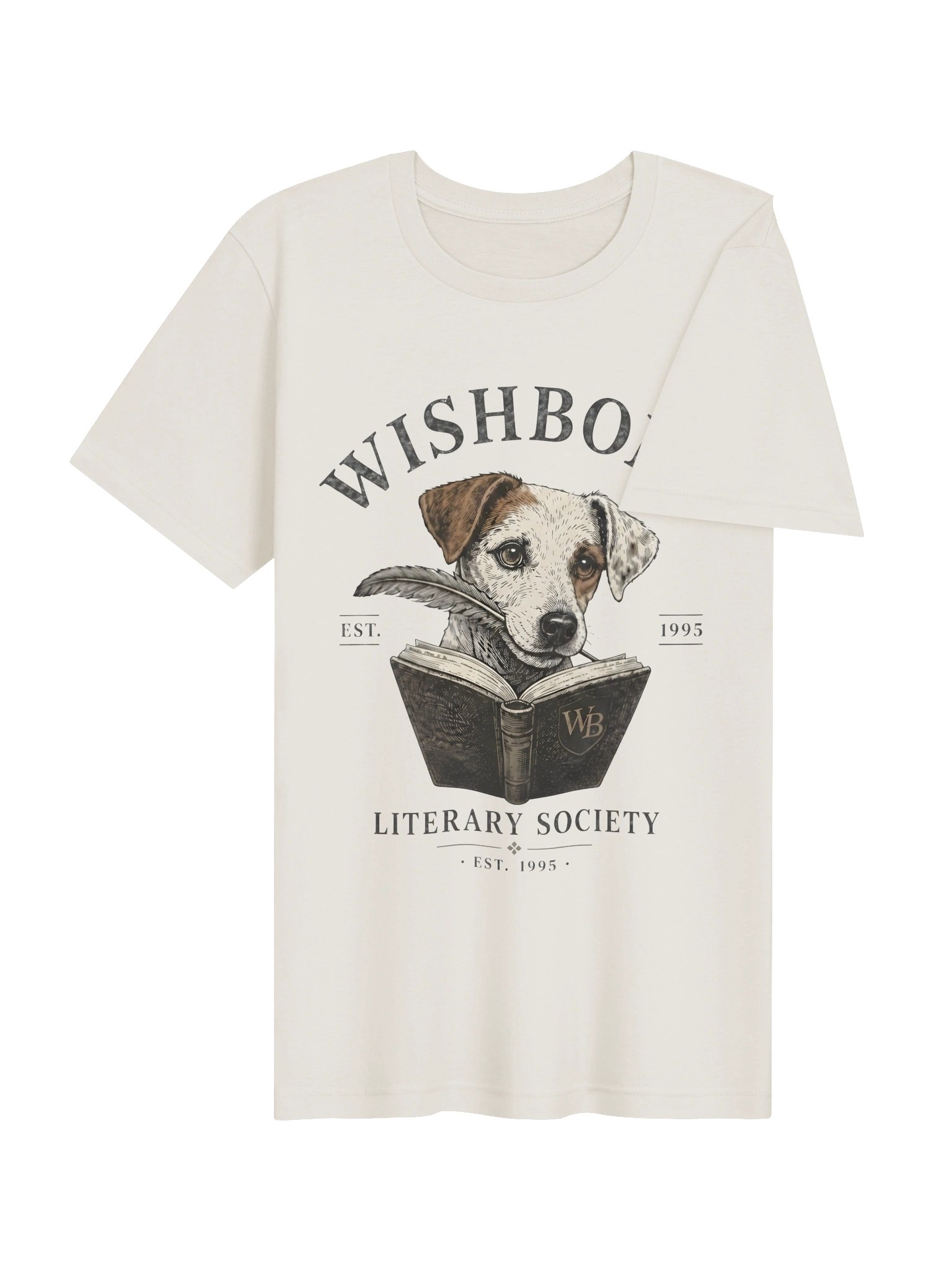 Wishbone Literary Society Vintage Emblem Tee product image (54)