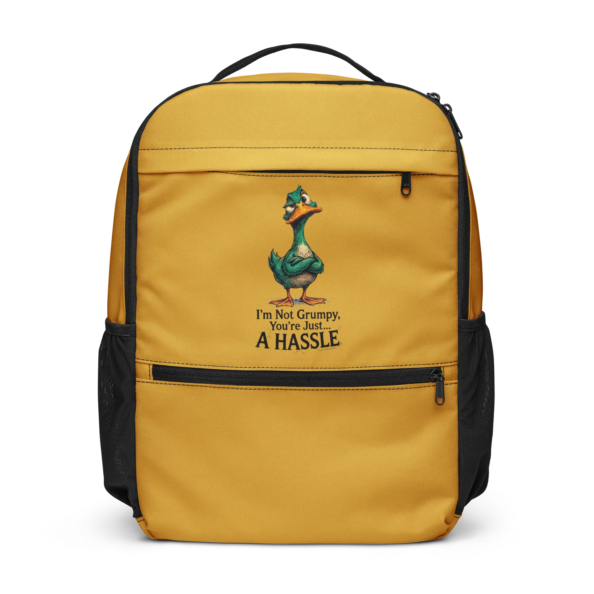"I'm Not Grumpy" Premium Everyday Backpack – Stylish, Durable & Fun product image (1)
