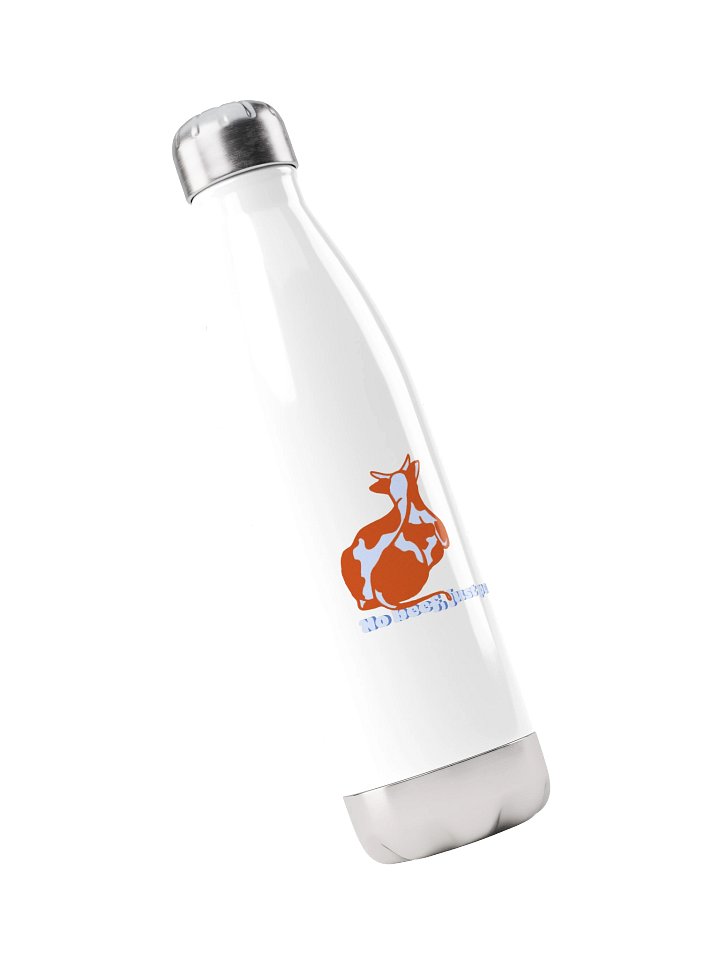 No beef, just peace - Stainless Steel Watter Bottle product image (2)