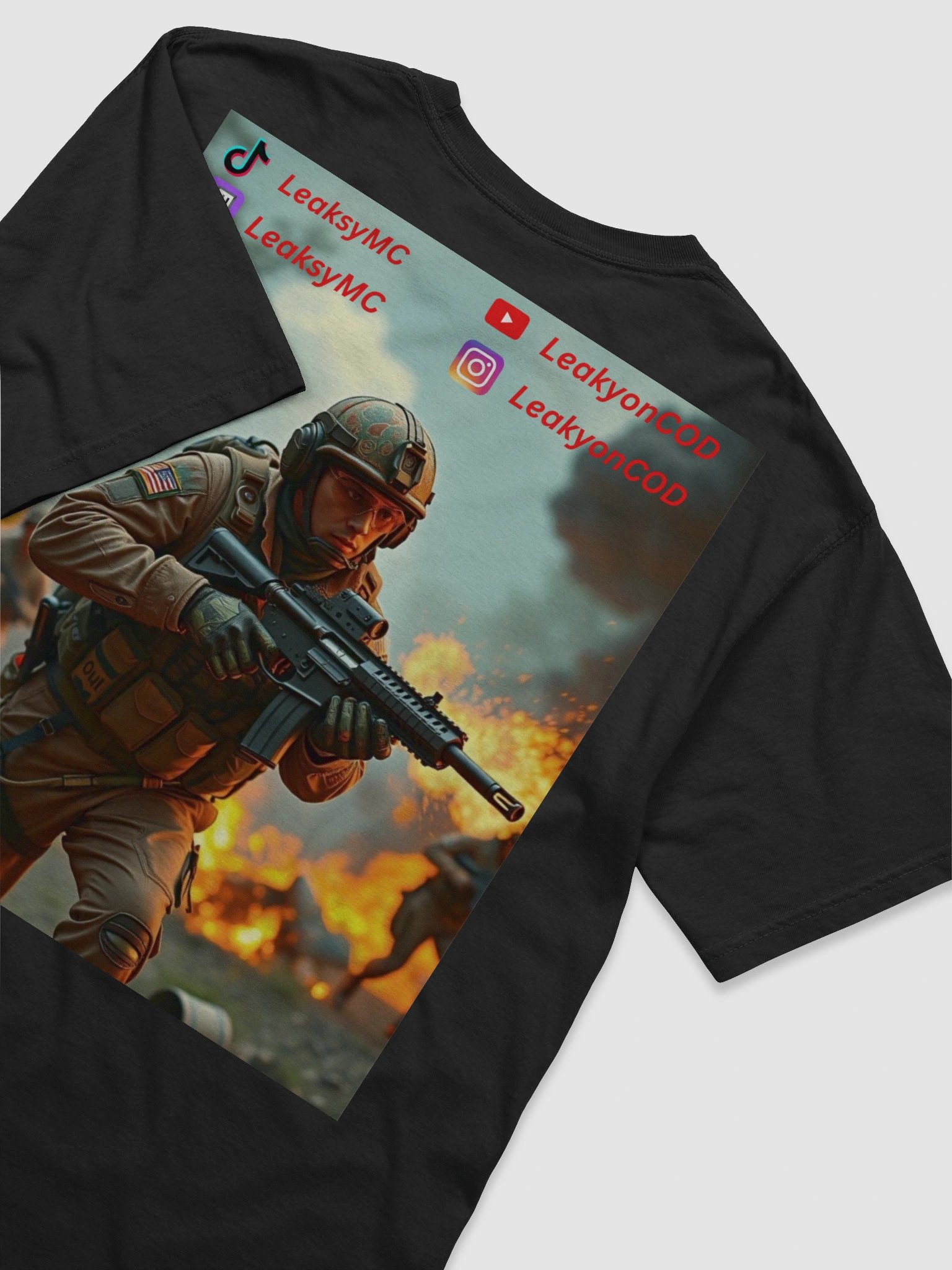 LeaksyMC Basic T-Shirt product image (4)