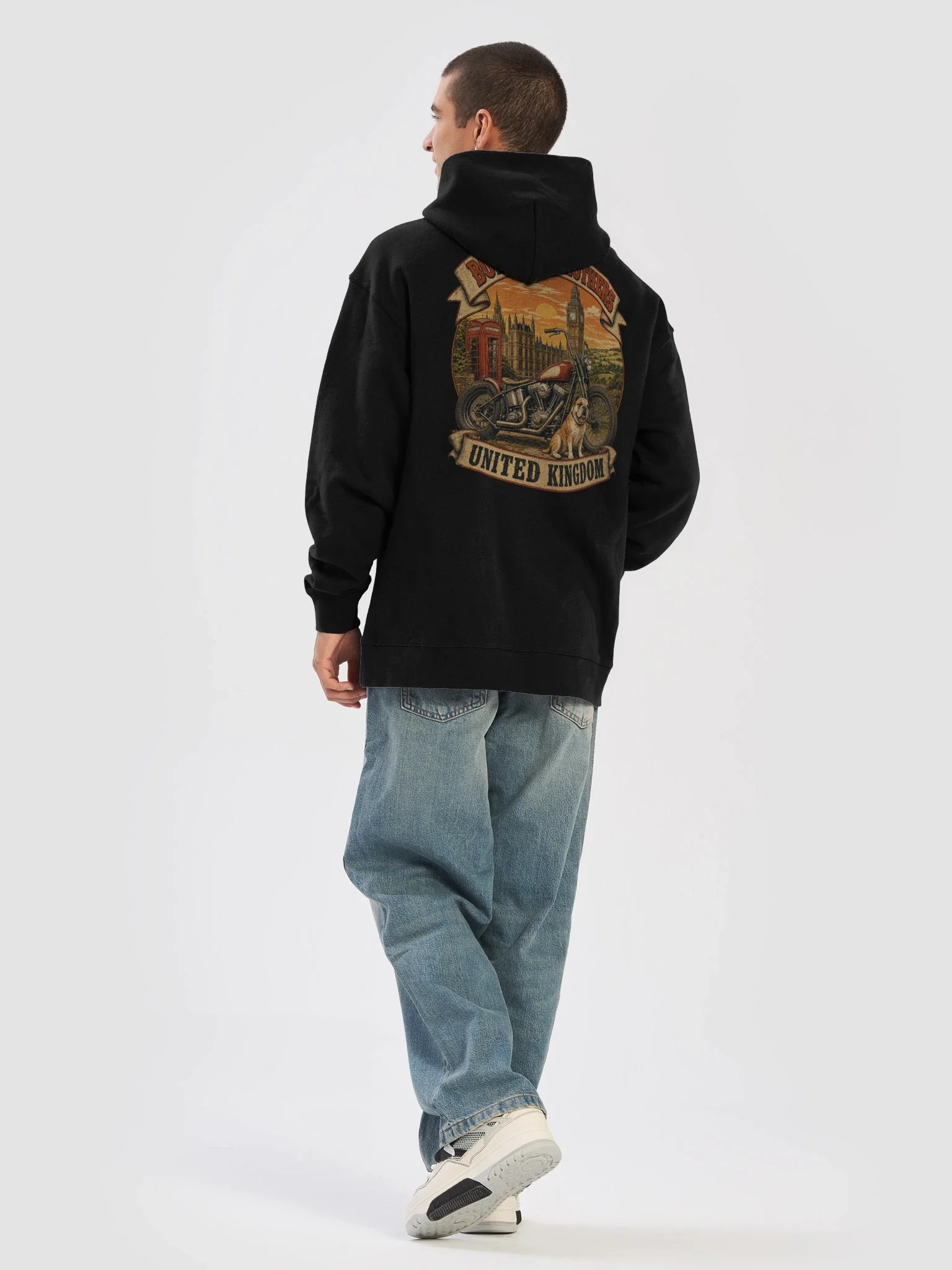 Bobber Brothers - United Kingdom Hoodie - image 4