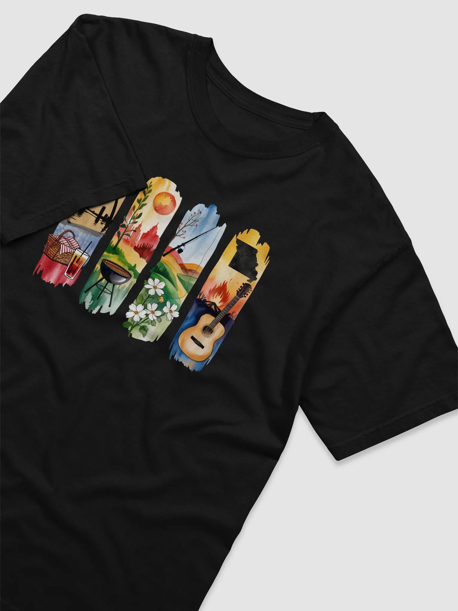 Brushstroke State Pride –Missouri T-Shirt product image (17)