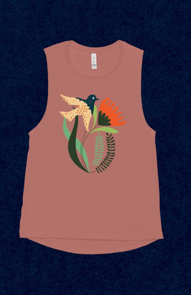 Flight of the Tropics Muscle Tank product image (1)