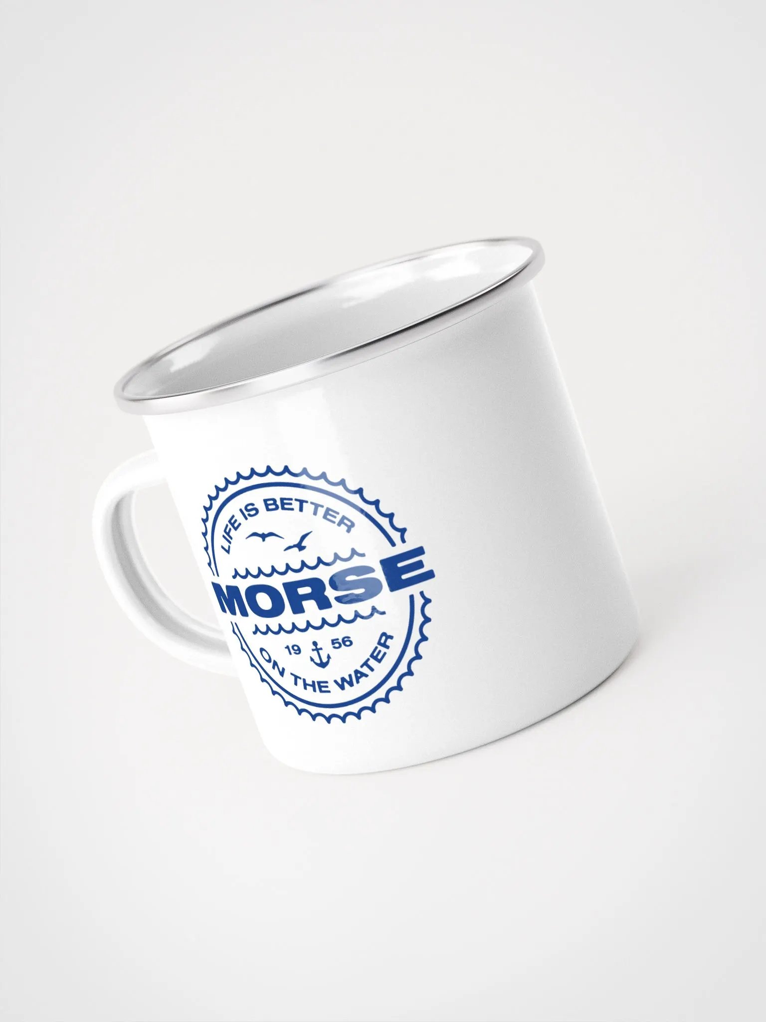 Morse "Better on the Water" Enamel Mug product image (4)