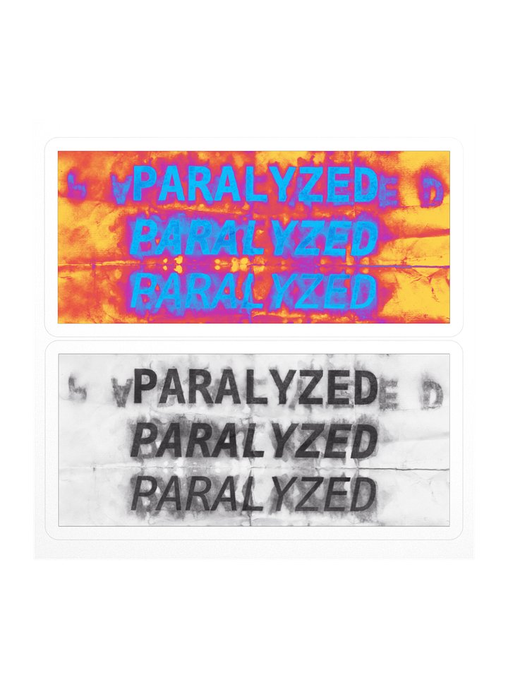 PARALYZED STICKERS product image (1)