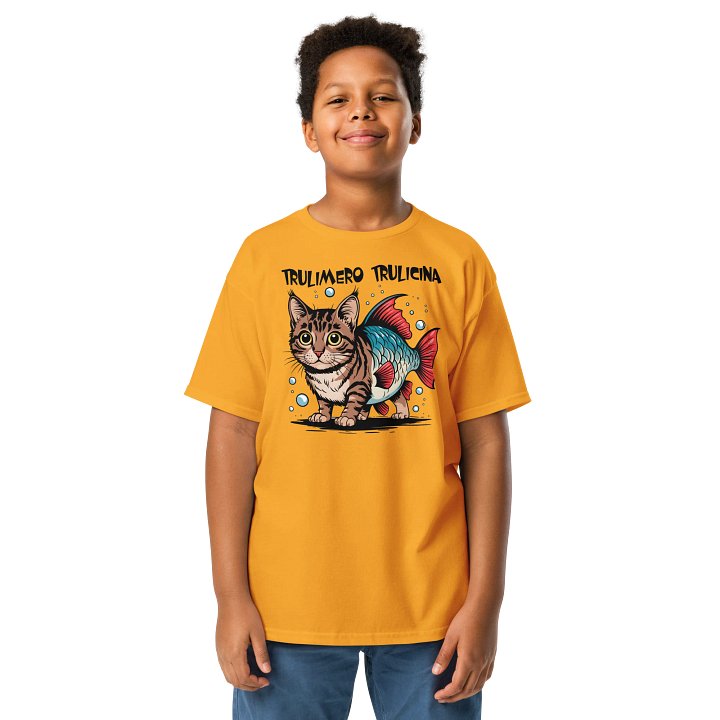Trulimero Trulicina – Cartoon Youth Tee product image (1)