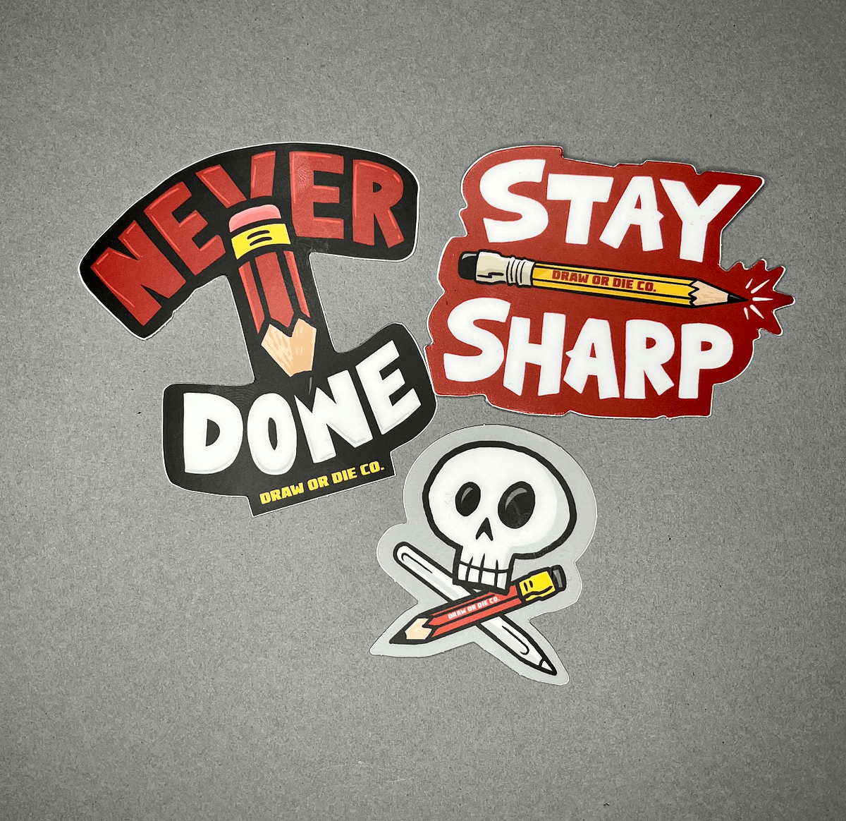 Normal Sticker Drow Inspiration Sticker Pack | Draw or Die Co.