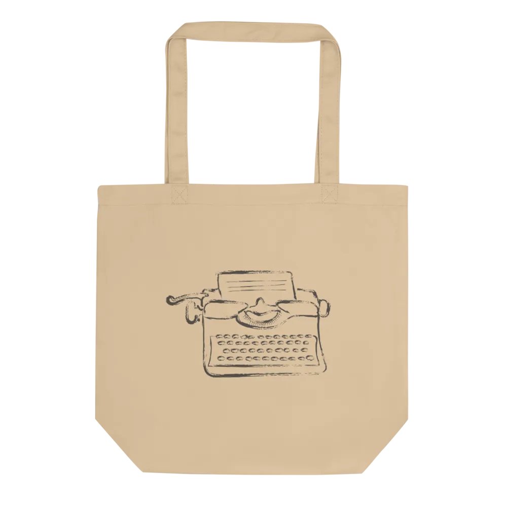Writer's Typewriter Eco-Friendly Tote Bag product image (1)
