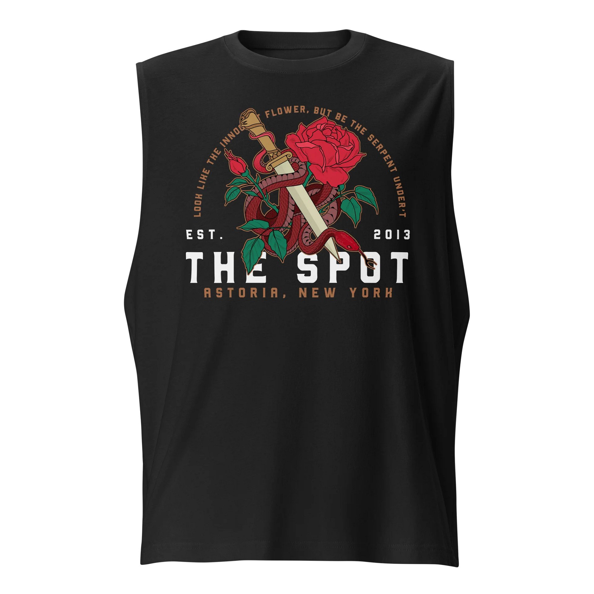The Spot Snake & Dagger Muscle Shirt product image (1)