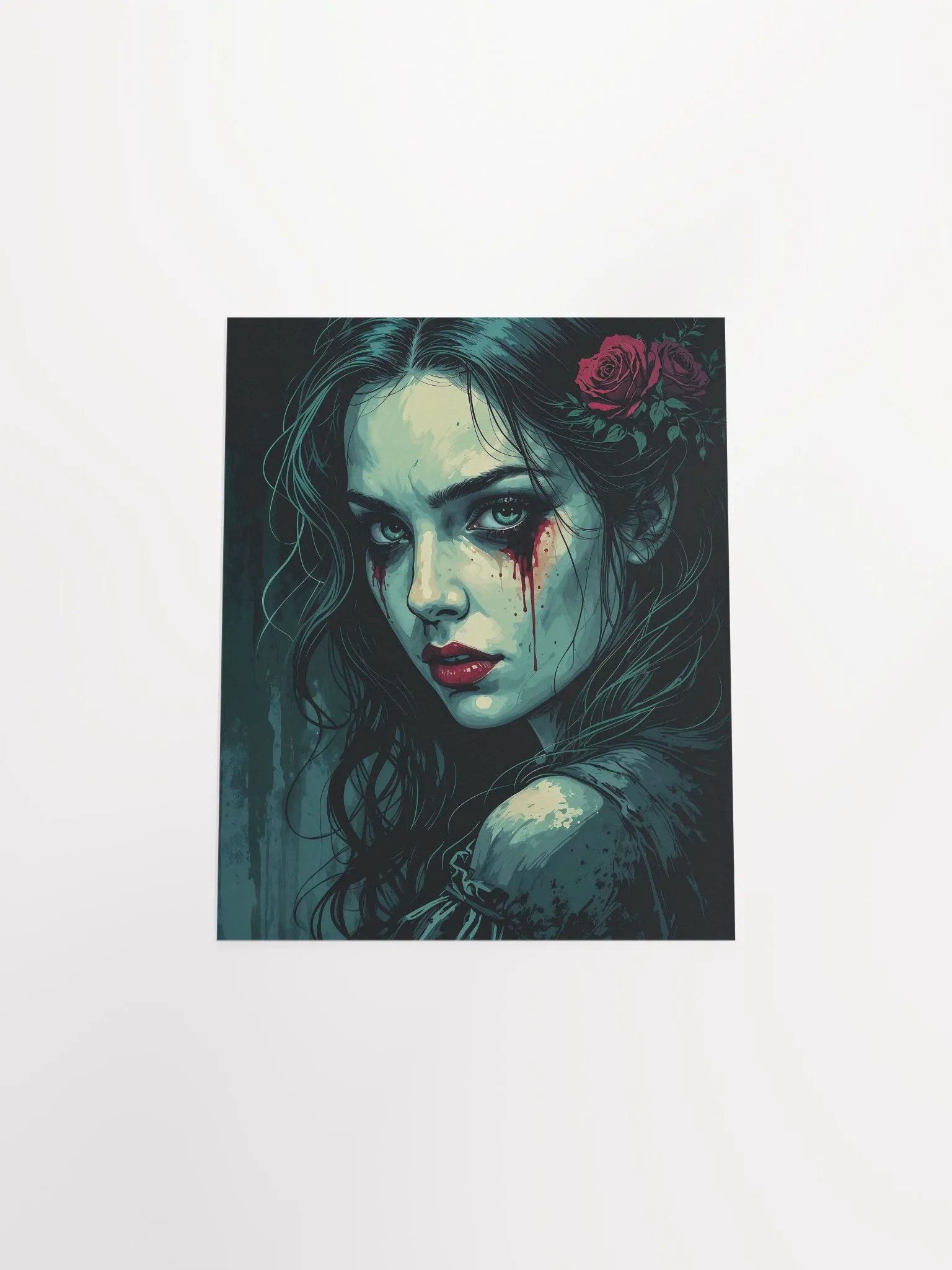 Scarlet Tears Matte Poster product image (26)