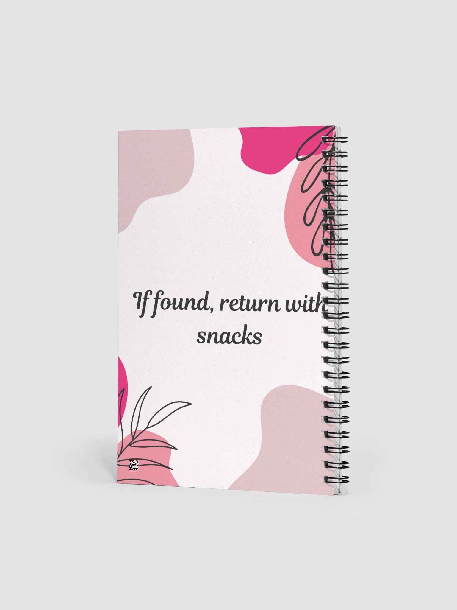 Floral Dreams Spiral Writing Notebook product image (2)