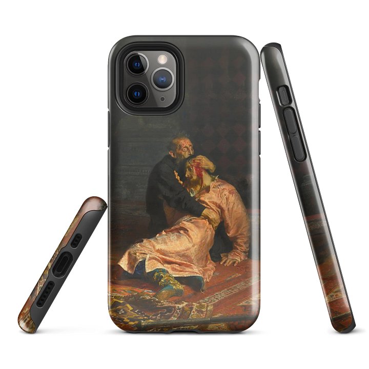 Ilya Repin – Ivan the Terrible and His Son Ivan iPhone® Tough Case product image (1)
