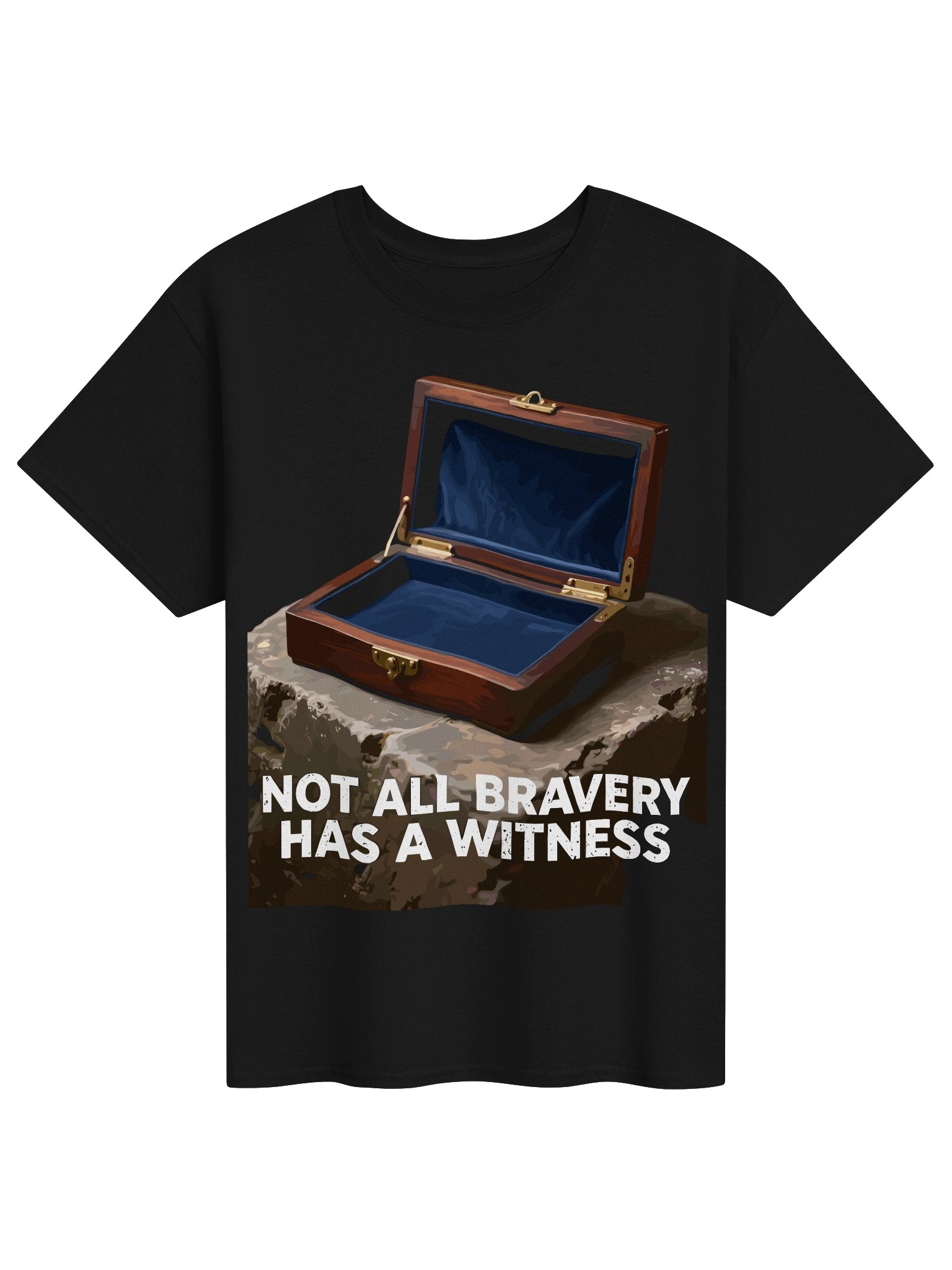 Bravery Has No Witness Tee product image (1)