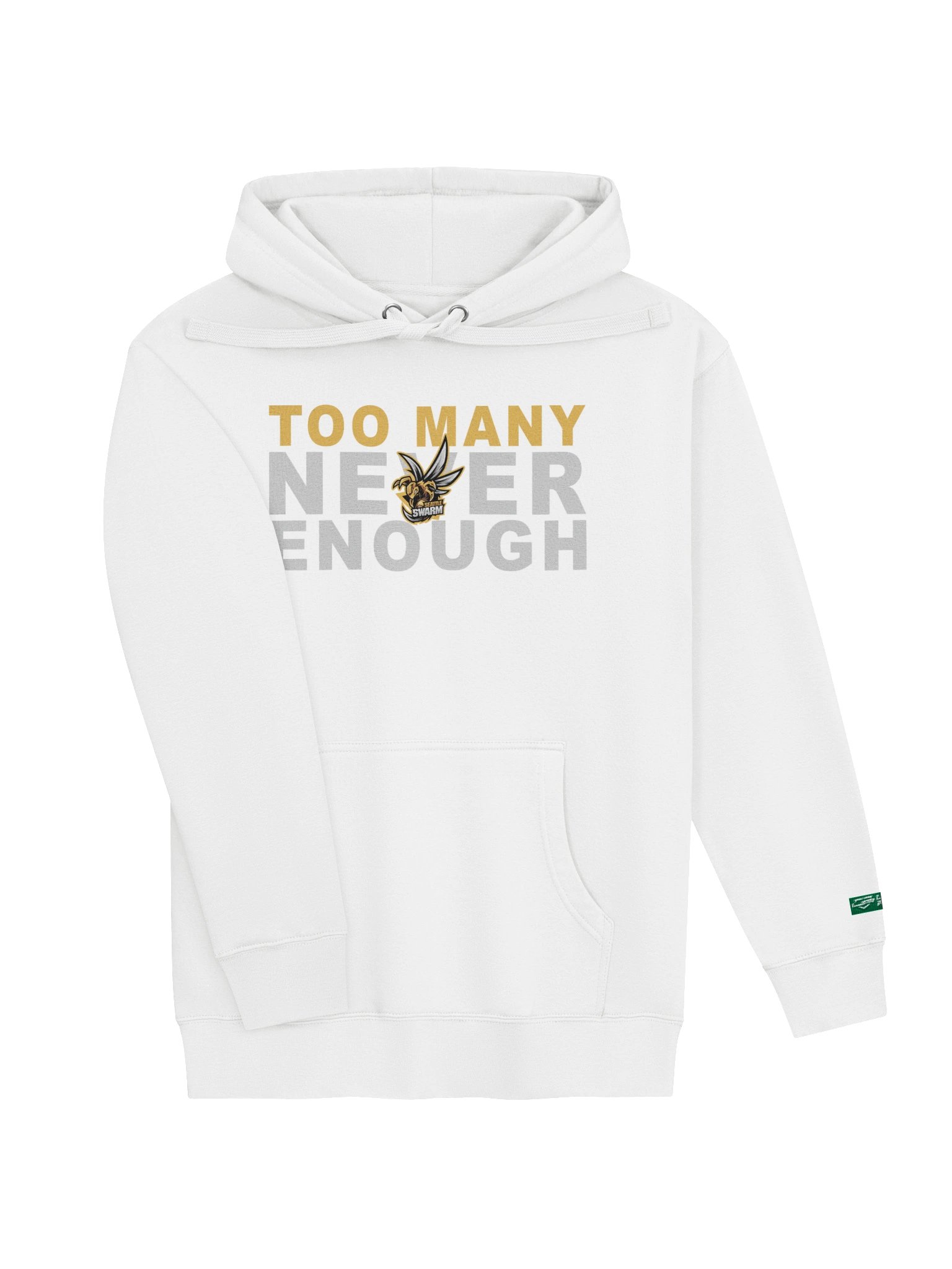 Seattle Swarm Never Enough Slogan Series Hoodie product image (3)