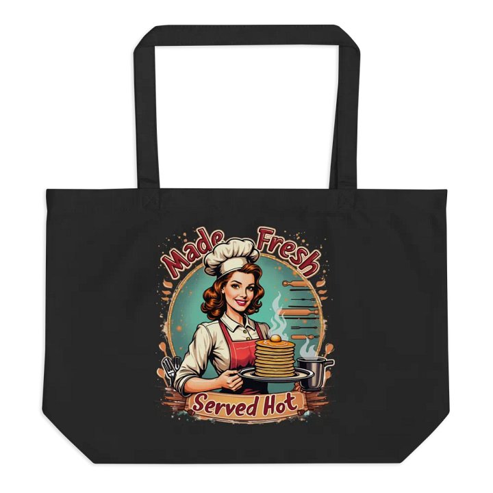 Freshly Served Organic Tote Bag product image (1)