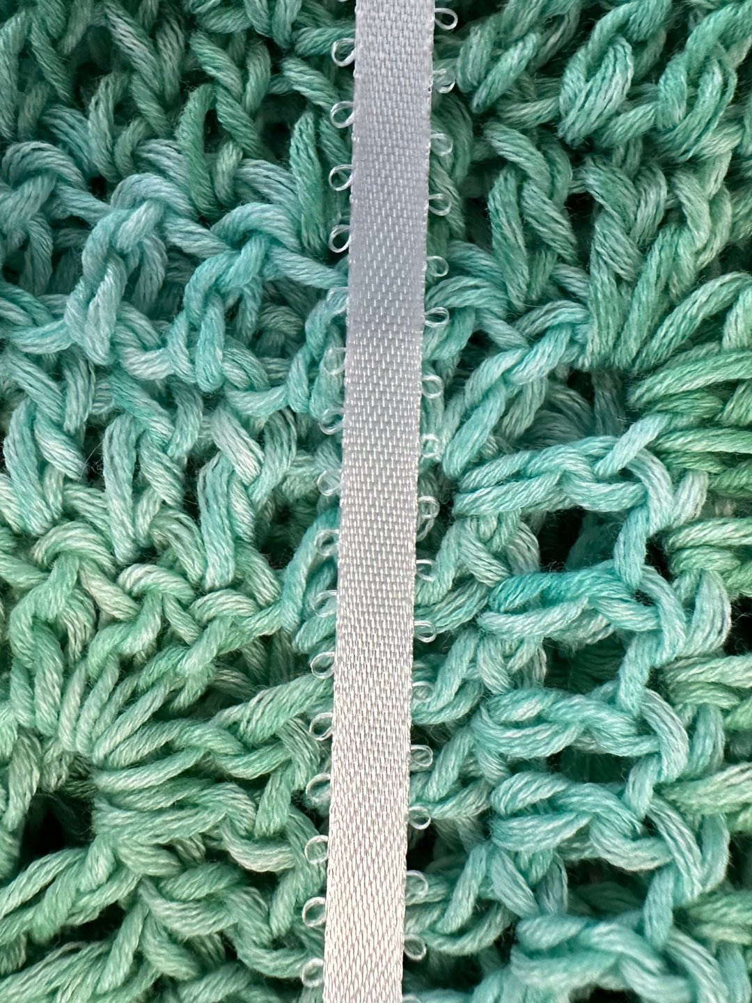Transformation Shawl | Grief Ritual Shawl with Seven Ribbons product image (7)