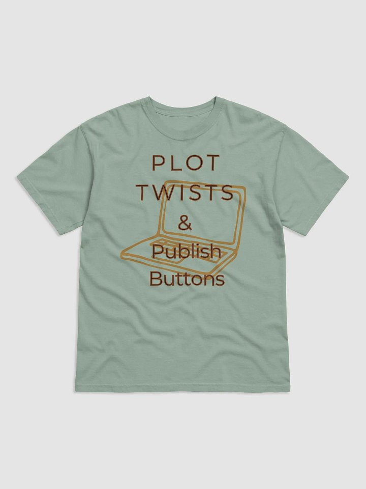Plot Twists and Publish Buttons – A Must-Have Shirt for Writers product image (2)