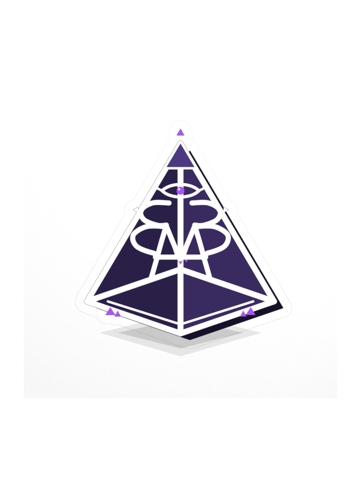 AMP-33 Pyramid 3D — Transfer Sticker product image (1)