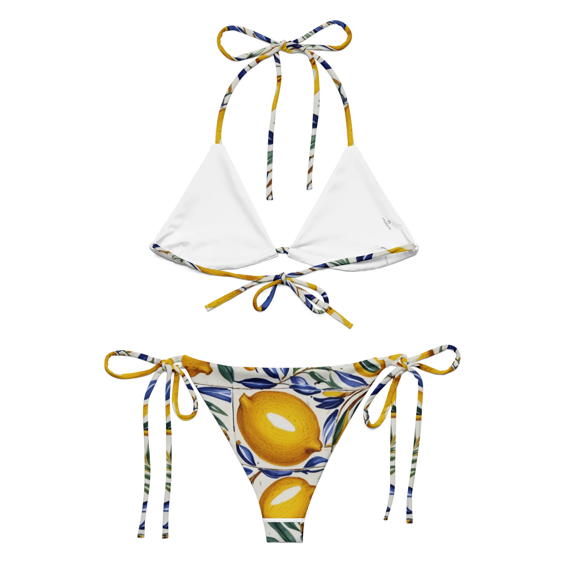 The Amalfi Citrus String Bikini - SET product image (1)