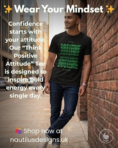 ✨ Your mindset is your superpower ✨

What you wear says a lot about you — so why not wear positivity?

Our “Think Positive At...