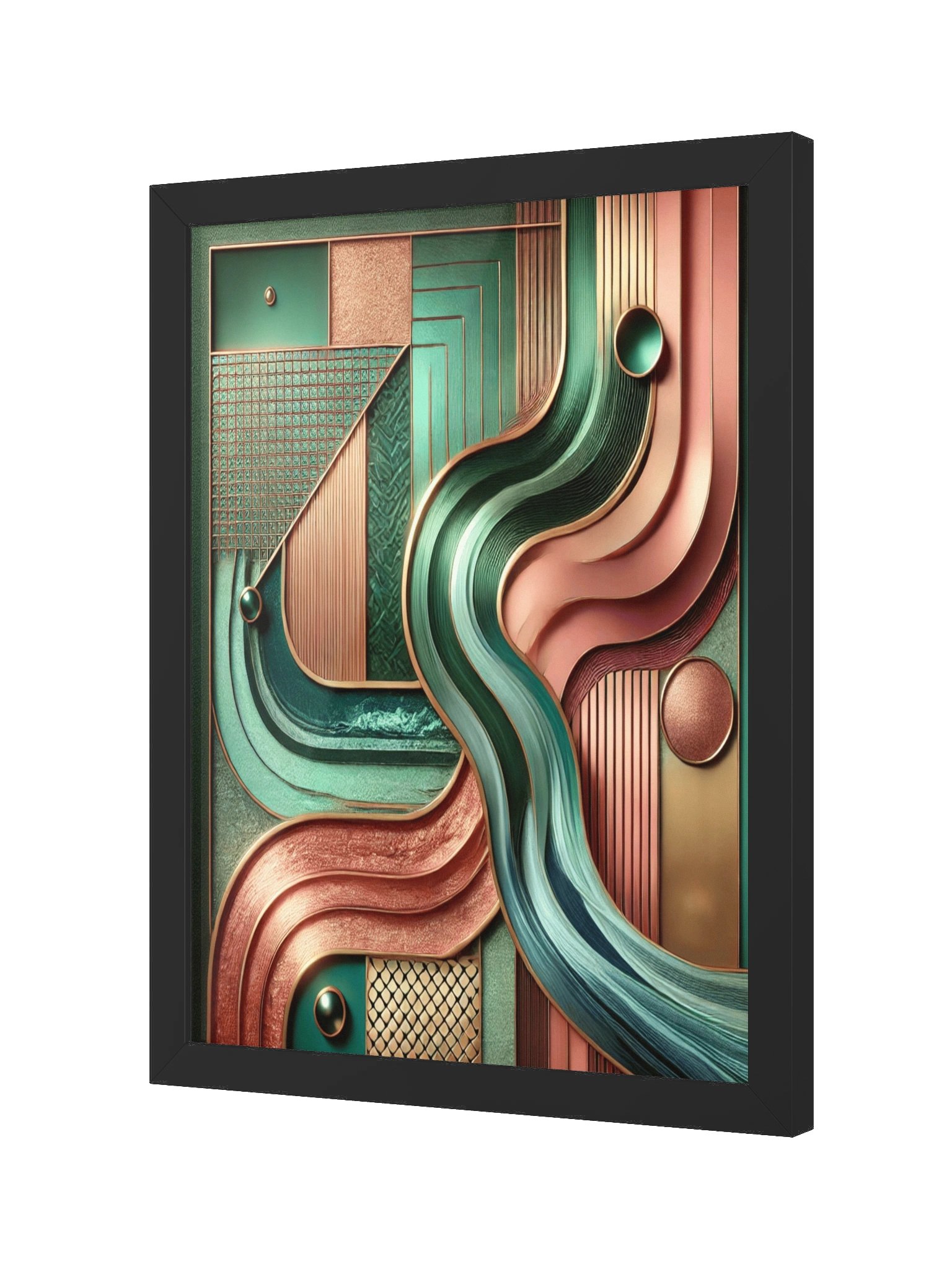 THE CURRENT | Framed Art Print product image (3)