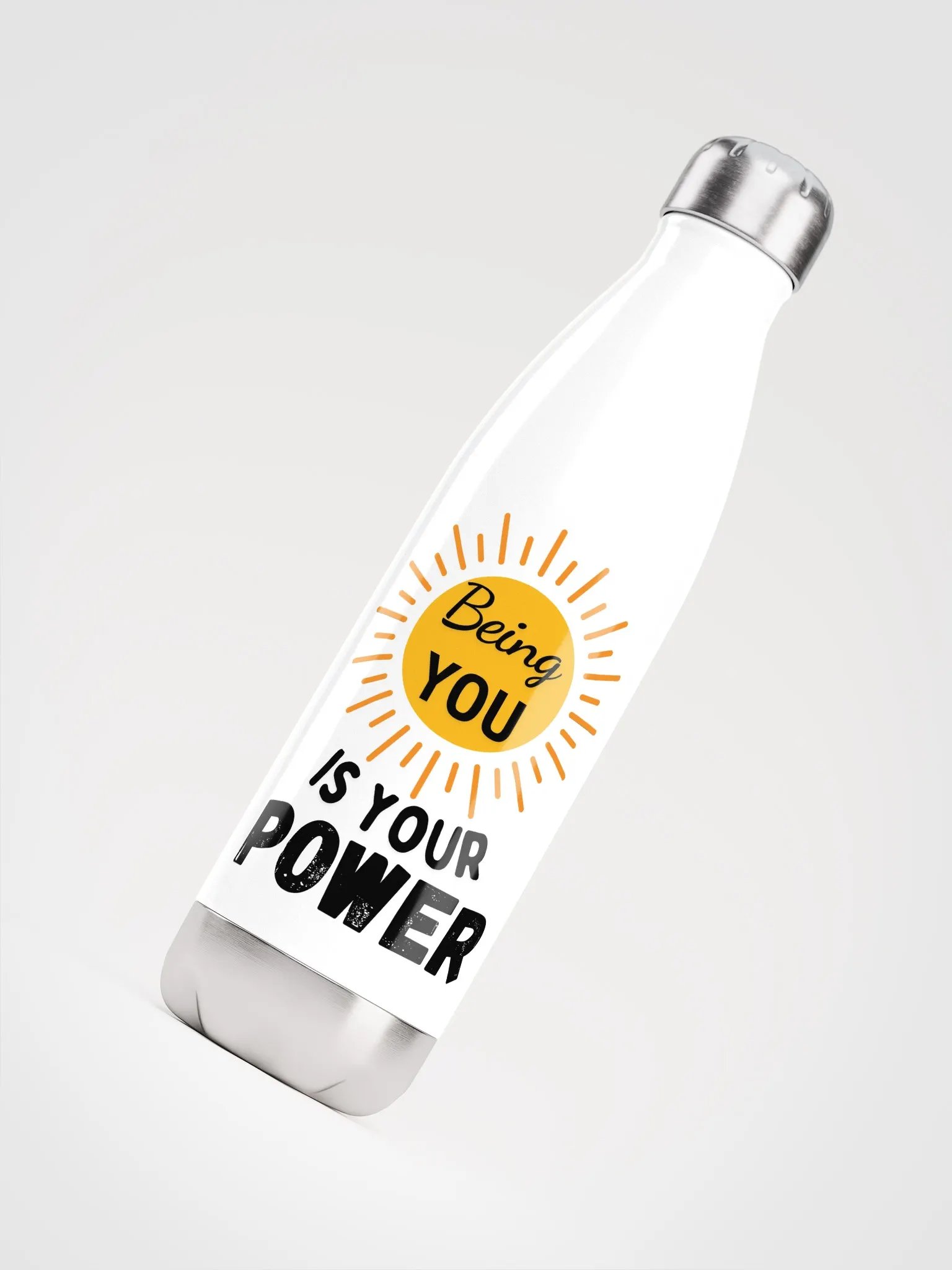 Being You Is Your Power — Mindful Insulated Water Bottle product image (5)