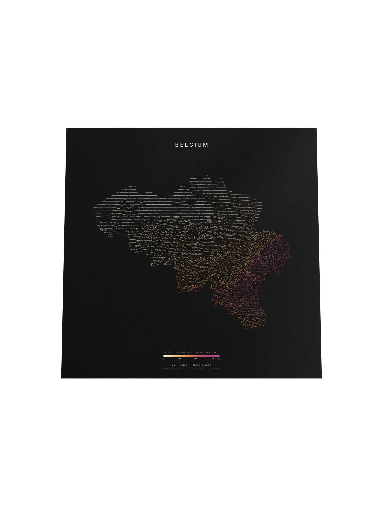 Ridgeline Poster - Belgium product image (4)