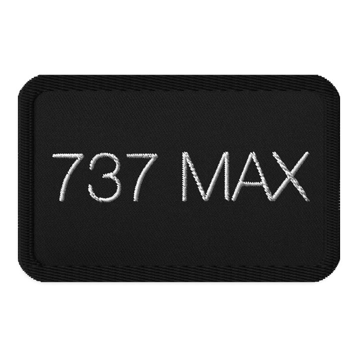 Boeing 737 MAX - Embroidered Patch product image (1)