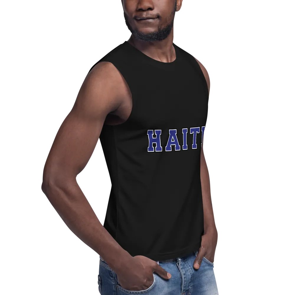 Haiti Varsity Muscle Tank product image (8)
