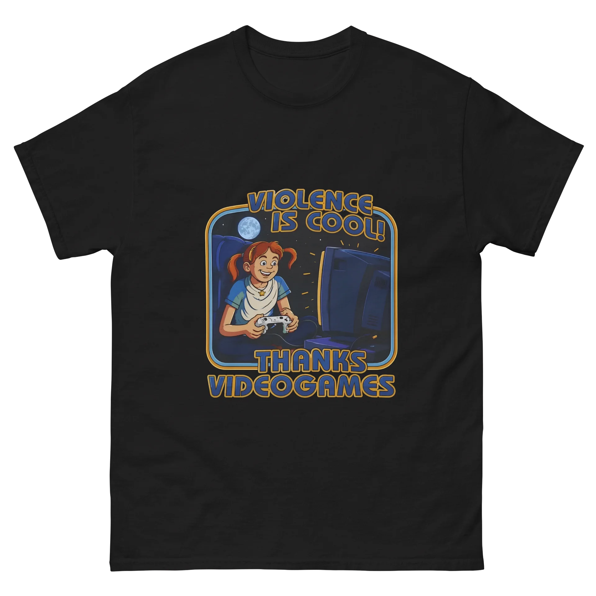 GTA 6 Thanks Video Games Shirt – Funny Gamer Graphic Tee product image (18)