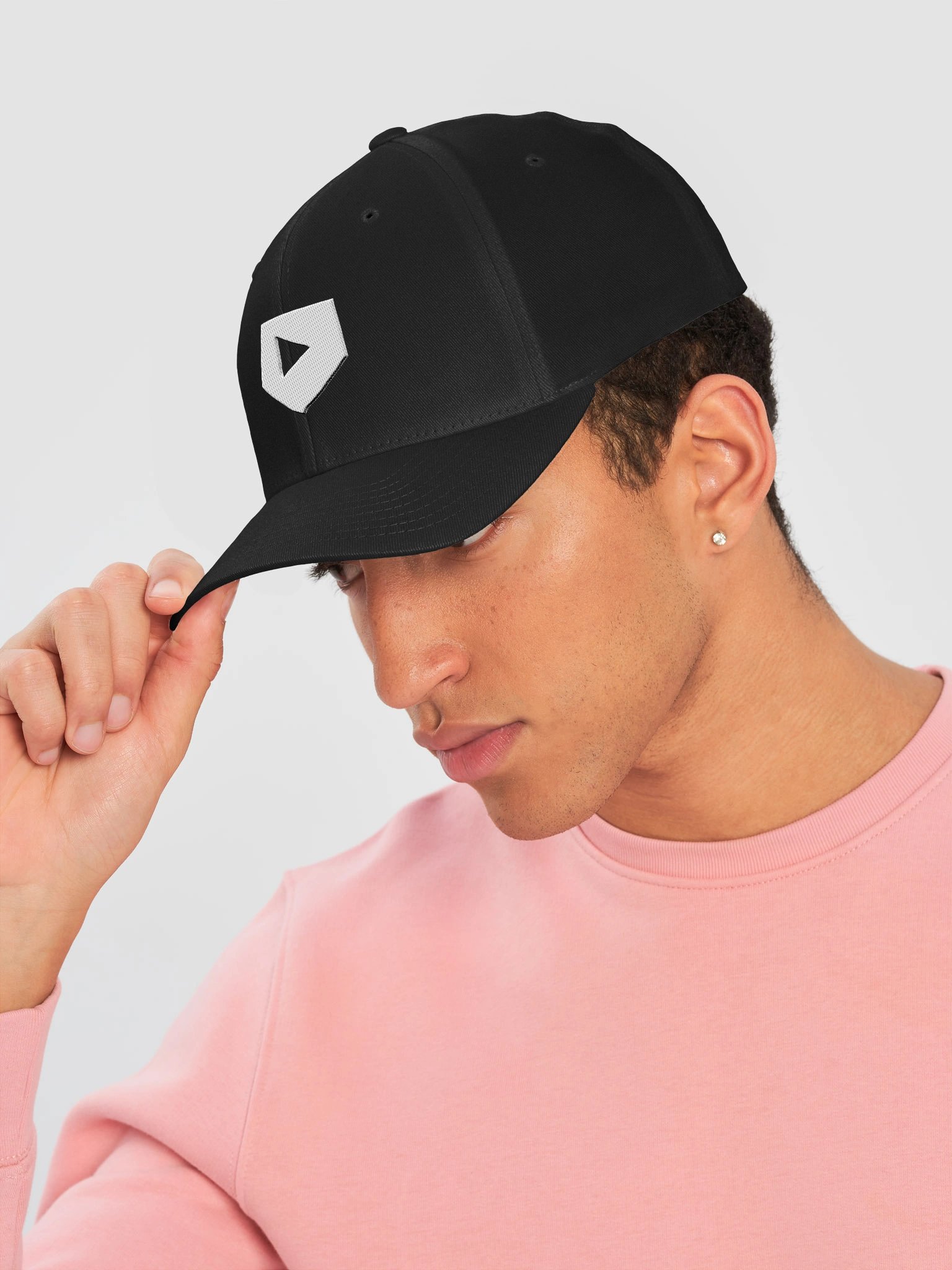 Plate Logo Fitted Cap product image (6)