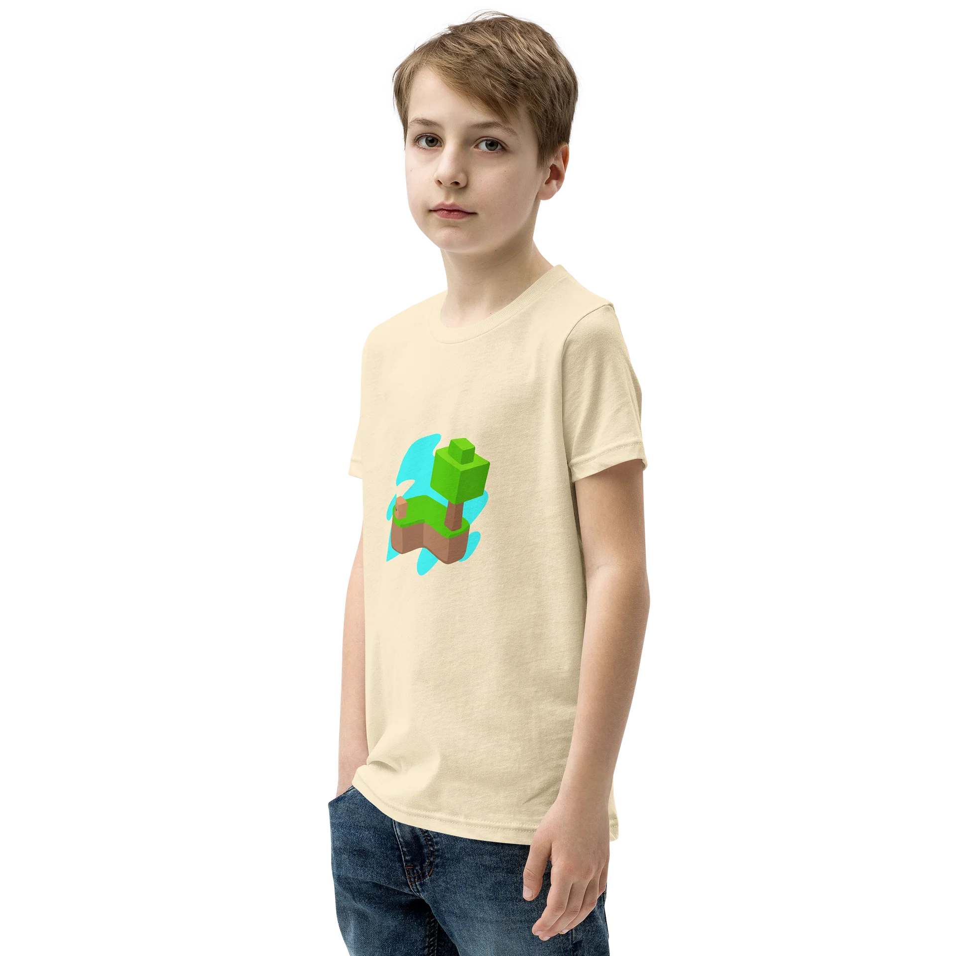 Skyblock Island Youth Tee product image (5)